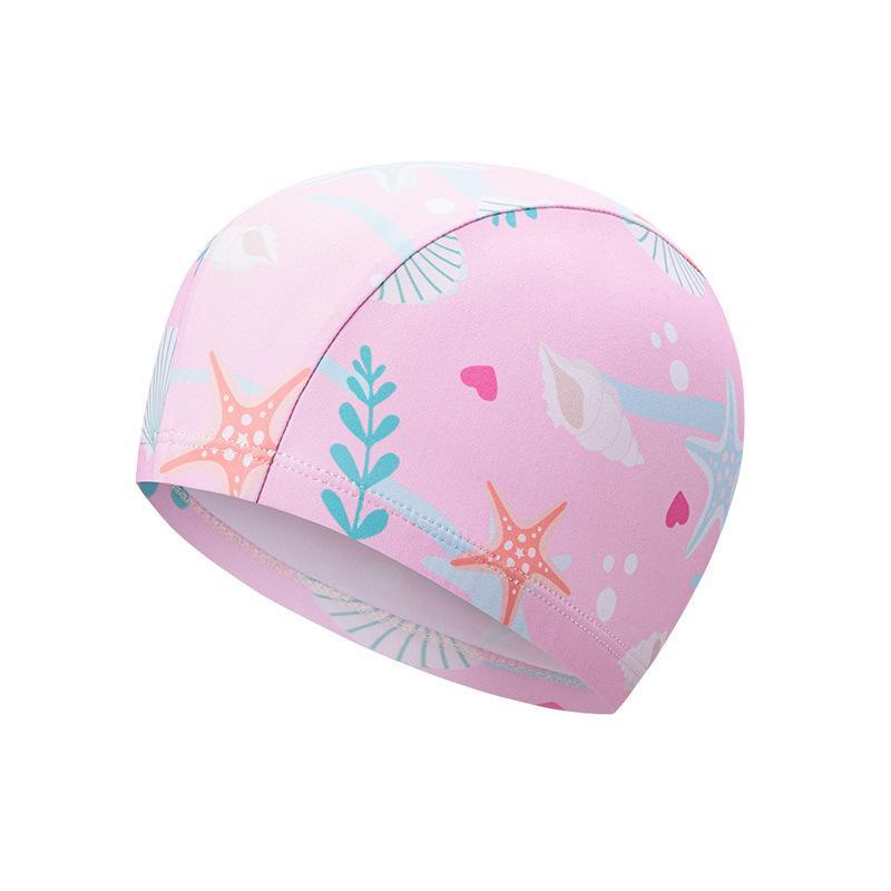 ~Kids Cartoon Print Swim Cap H - Swim Hat Silicone review and price
