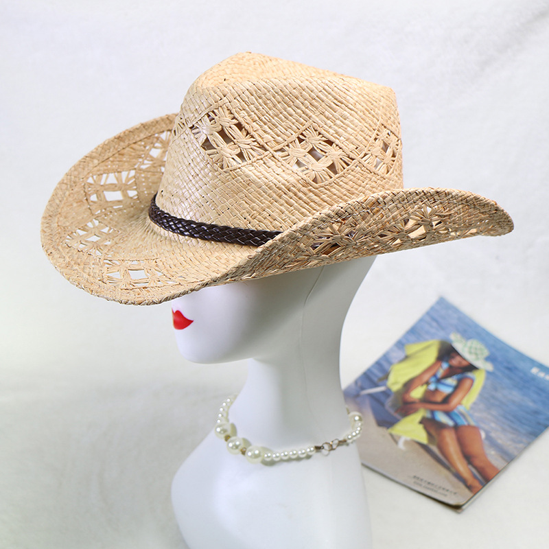 Ebay Hot Sale Raffia Hand-knit - Cowboy Hat Straw review and price