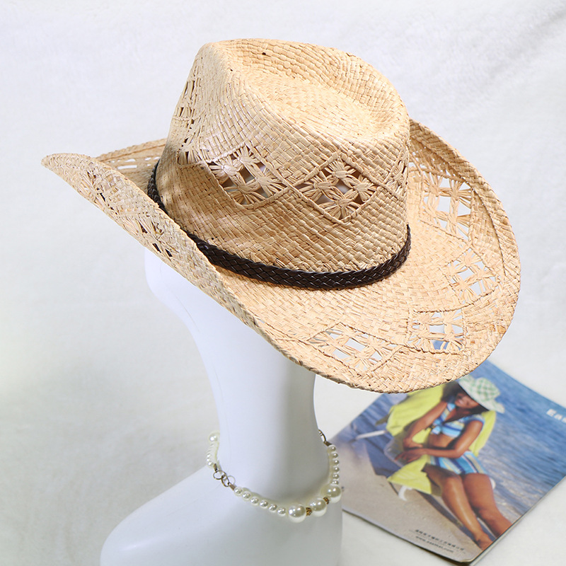 Ebay Hot Sale Raffia Hand-knit - Cowboy Hat Straw review and price
