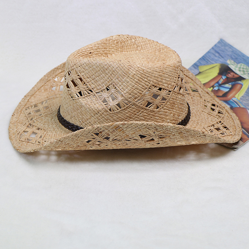 Ebay Hot Sale Raffia Hand-knit - Cowboy Hat Straw review and price