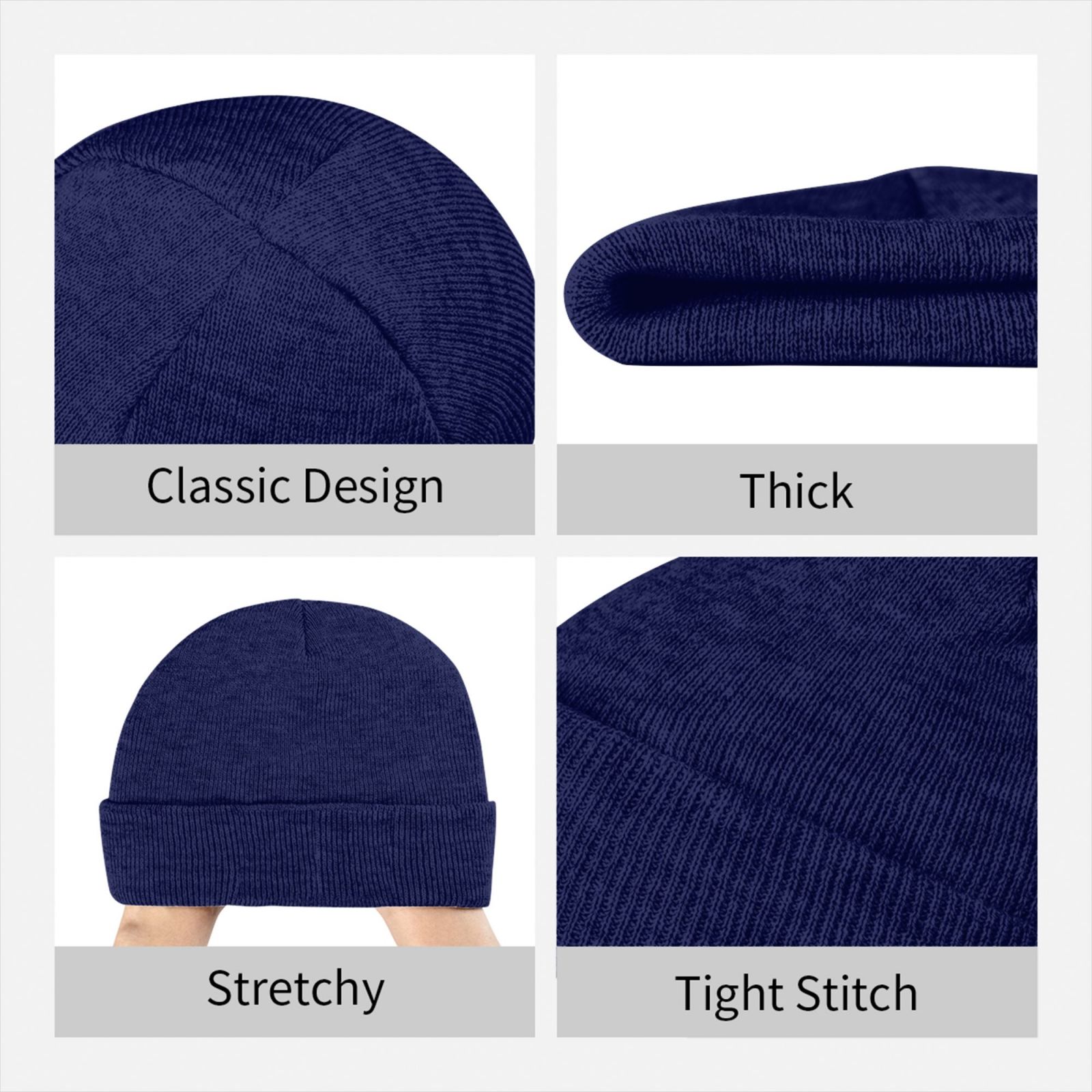 Custom Beanie Hat Personalized - Beanie Cuffed Knit review and price