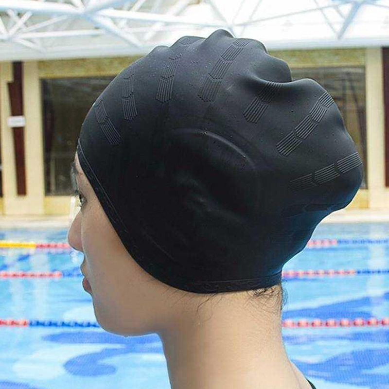 【F】Adults High Elastic Swimmin - Swim Hat Silicone review and price